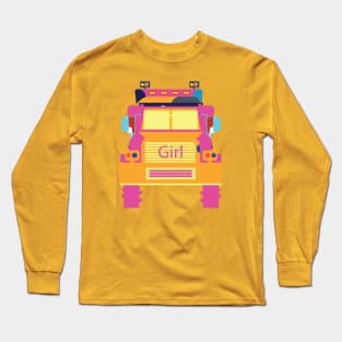 A Girl Truck Long Sleeve T-Shirt